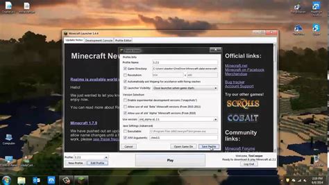 How To Use Minecraft Profiles Youtube