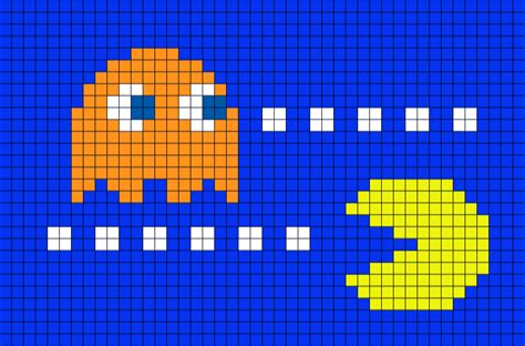 Pacman Ghost Pixel Art рџЌ Pac Man And Ghosts Pixel Pacman Clip Art
