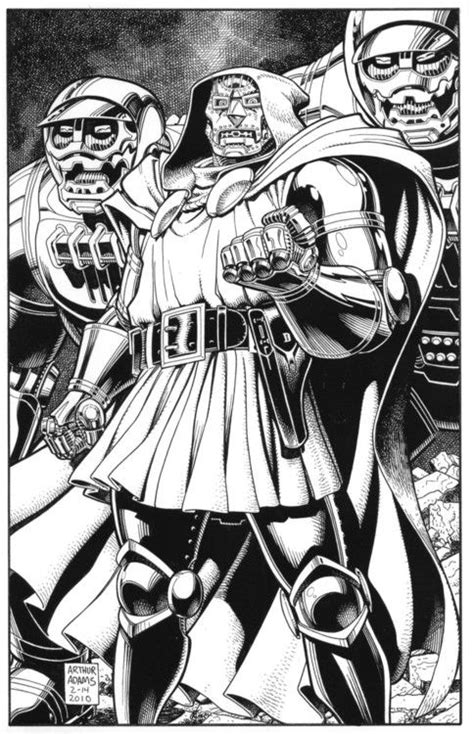 Drdoom By Arthur Adams This Should Be A Poster Comic Books Art