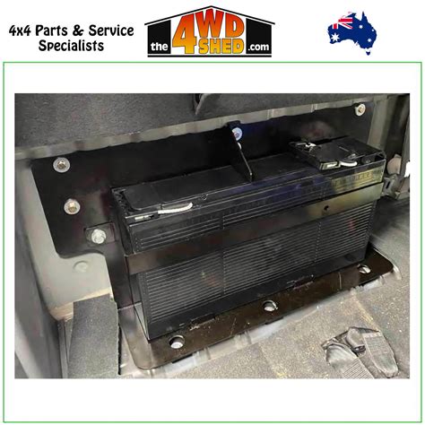 Battery Tray Ford Ranger Px Behind Seat Installation