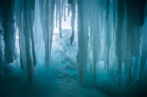 Optically Addicted — The Ice Caves Of A Michigan Winter By Jill