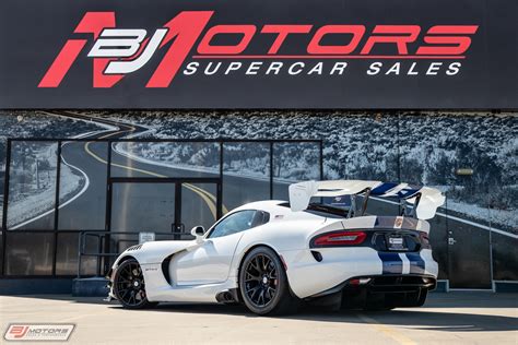 Used 2017 Dodge Viper Gts R Final Edition For Sale Special Pricing