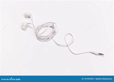 Headphones Isolated White Headphones Stock Photo Image Of Music