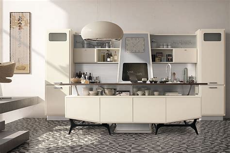 Need help with an appliance cabinet? Vintage Kitchen Offers A Refreshing Modern Take On Fifties ...
