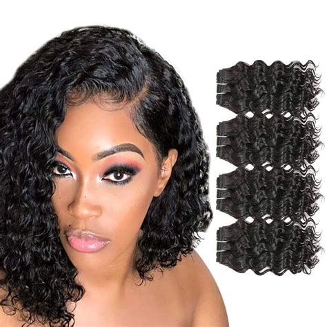 The Best Deep Wave Weave Short Hairstyles Home Family Style And Art
