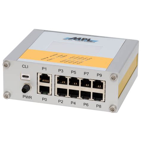 Managed Switch Umagbes A10r Mpl 10 Ports Gigabit Ethernet Din