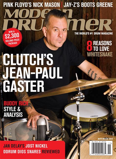 Jake Morris Modern Drummer Magazine