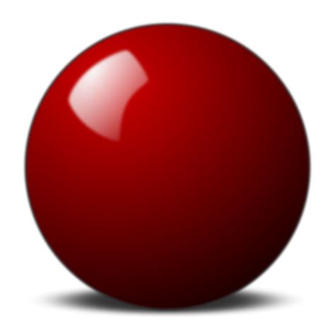 Stellaris Red Snooker Ball | Free Images at Clker.com ...