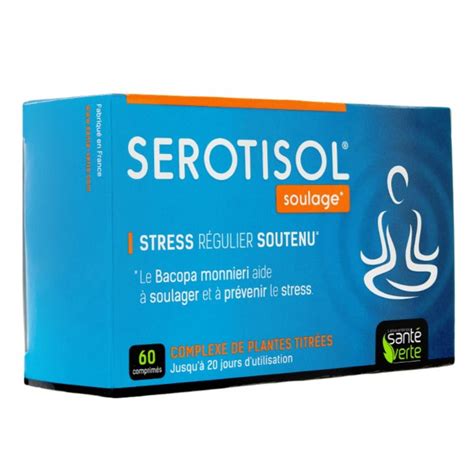 Serotisol soulage, comprimé contre le stress soutenu et l'angoisse