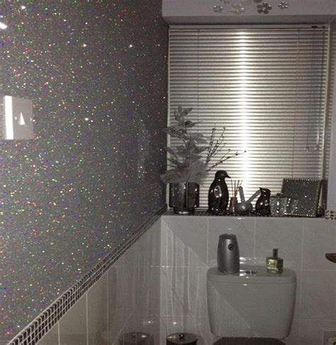 Glitter Stardust Shades Of Silver Black Silver Paint Walls