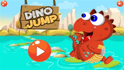 Download New Jurassic Dinosaur Cartoon Dino Jump Game 10 Android Apk