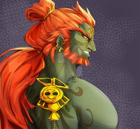 Hot Ganondorf Portrait Tears Of The Kingdom By Colorspaint15 On