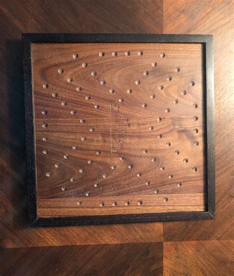 Wahoo Aggravation Board With Trim 4 Player Hardwood Etsy
