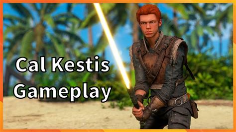 Cal Kestis Gameplay Star Wars Battlefront 2 Youtube