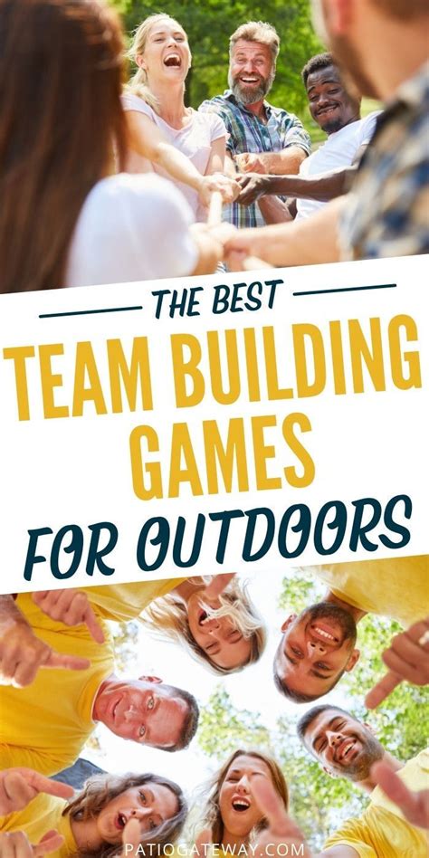 Best Outdoor Games For Team Building Artofit