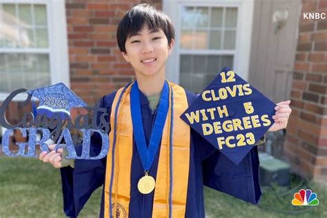 Boy 12 Is Youngest Person To Graduate From Fullerton In California