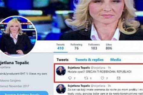 Urednica BHT1 smijenjena zbog čestitke na Twitteru - Istinito.com - Ne ...