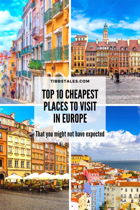 10 Of The Cheapest Places To Visit In Europe Tibbstales