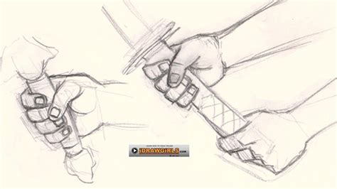 How To Draw Hand Holding Sword Hand Holding Sword How To Draw Hands