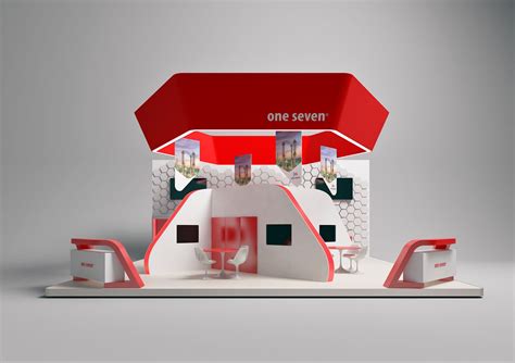 One Seven Exhibition Stand Interschutz On Behance Stand Design