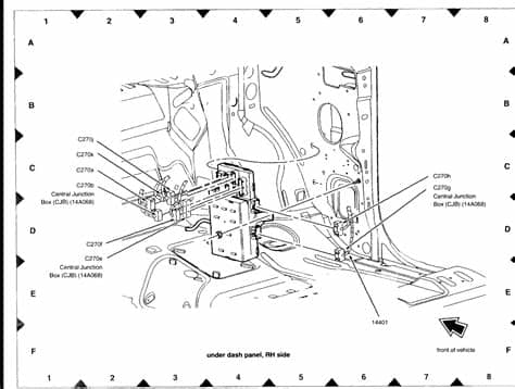 Wheres the fuse box to a 2004 ford expedition