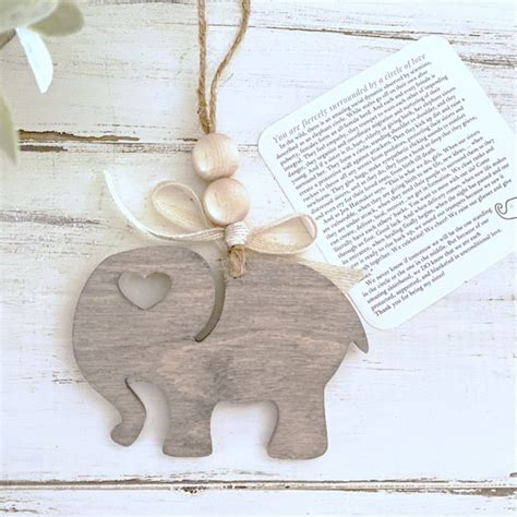 Elephant Ornament Etsy