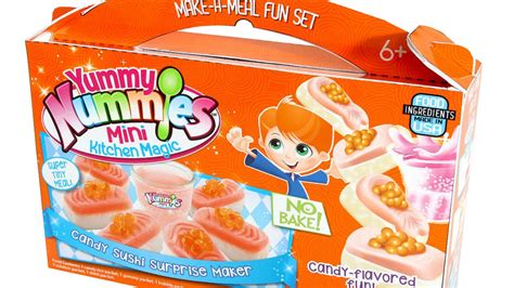 Yummy Nummies Mini Kitchen Magic Candy Sushi Surprise Maker Youtube