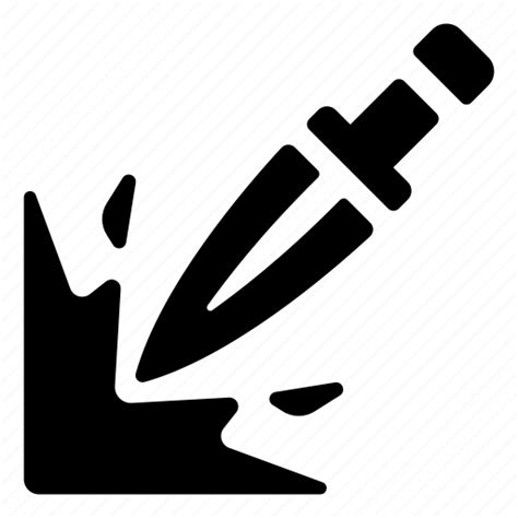 Damage Knife Skill Stab Ui Icon Download On Iconfinder