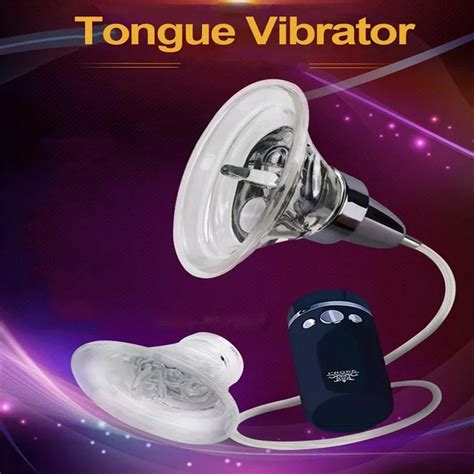 10 Speed Tongue Licking Vibrator Clitoris Stimulator Breast Sucker Oral Sex Blowjob Pussy Pump