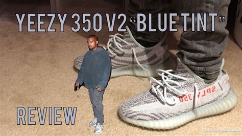 Yeezy 350 V2 “blue Tint” Review On Feet Youtube