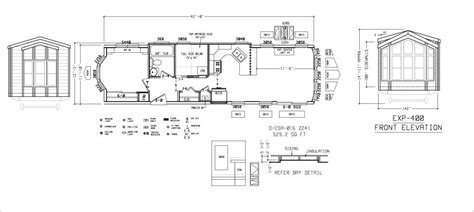 12x40 Cabin Floor Plans Floorplansclick