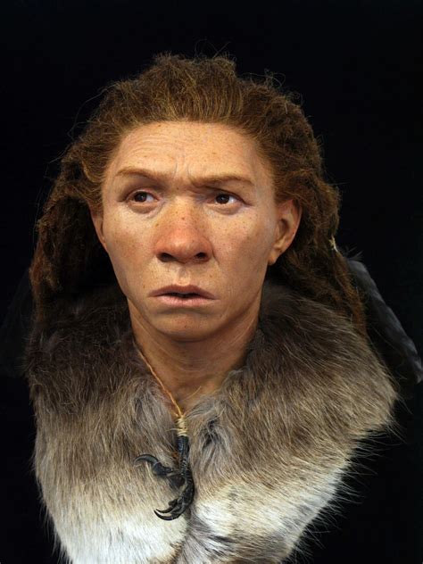 Faces Re Created Of Ancient Europeans Including Neanderthal Woman And