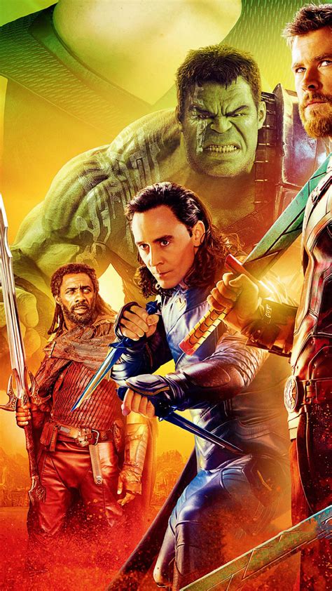 1080x1920 Thor Ragnarok Movie Cast Poster 2017 Iphone 7