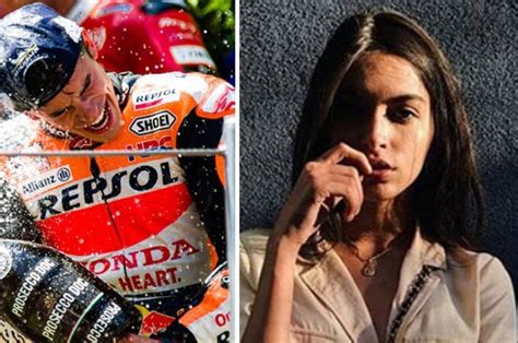 Marc Marquez Girlfriend Lucia Rivera Gives Motogp Fans Sneak Peak They