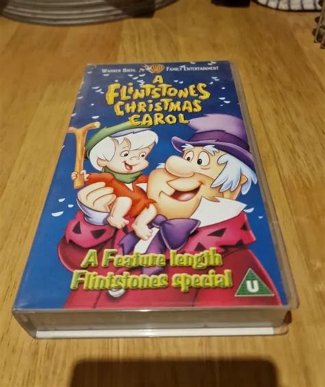 A Flintstones Christmas Carol Vhs Video Tape Sealed £1000 Picclick Uk