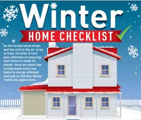 Winter Home Maintenance Checklist Canton Ga Patch