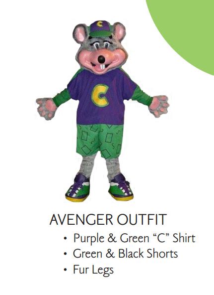 Chuck E Cheese Chuck E Cheeses Characters