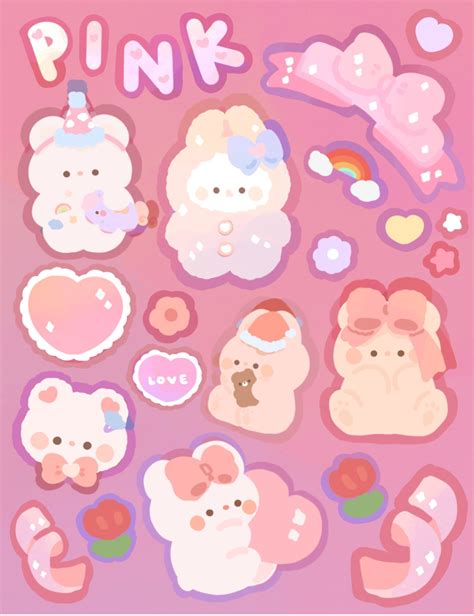 cute doodle art cute doodles cute art stickers kawaii cute stickers journal stickers
