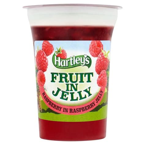 Hartleys Fruit In Jelly Raspberry In Raspberry Jelly 175g From Ocado