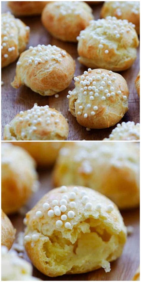 chouquettes food quick easy meals french cream puff