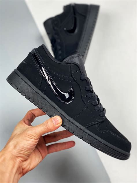 Air Jordan 1 Low “triple Black” 553558 056 For Sale Sneaker Hello