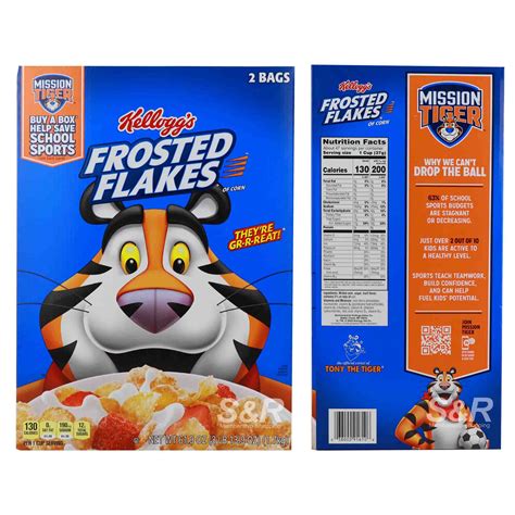 kellogg s frosted flakes of corn 1 7kg