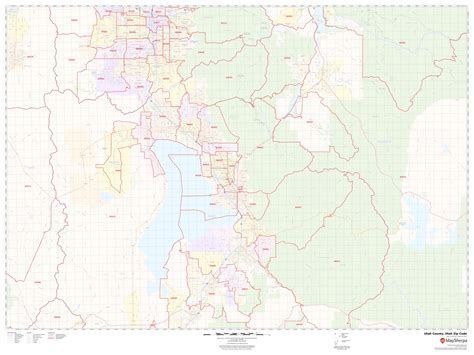 Utah County Zip Code Map Images And Photos Finder