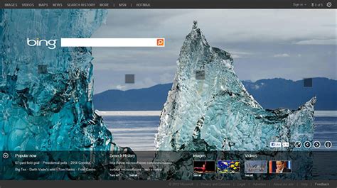 Bing Adds Full Screen Feature To Homepage Neowin