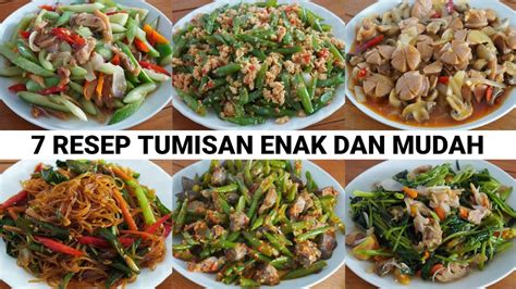 Resep Tumisan Untuk Seminggu Enak Dan Mudah Yuk Cobain Bikin