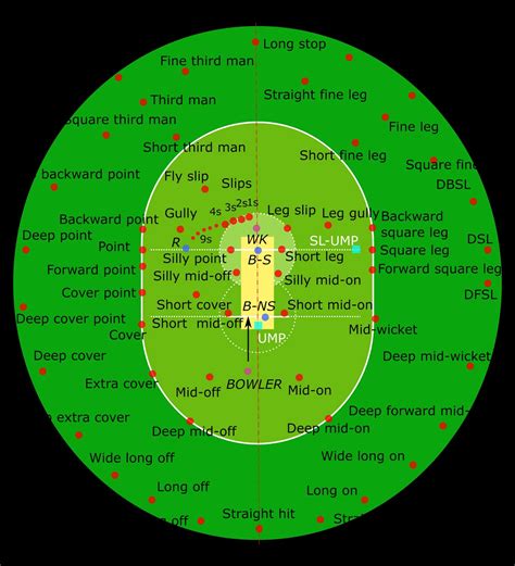 Baseball Fielding Positions Chart