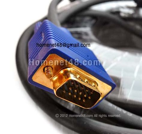 Vga Rgb Cable Computer Monitor Cable Gold Head 18m 50m Homenet48