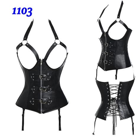 steampunk corset gothic bustier boned overbust dress underbust etsy