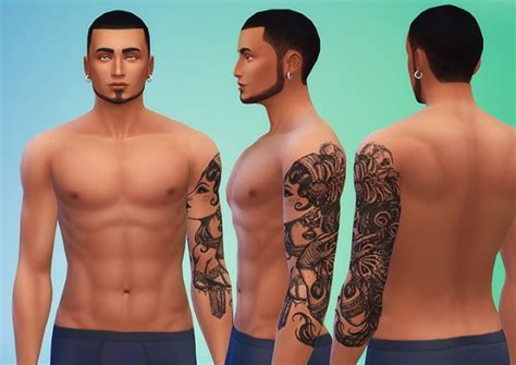 Seventhecho Tattoos Sims 4 Downloads