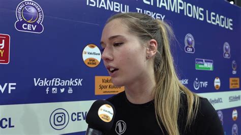 Alexandra Lazic On The Loss 0 3 From Vakifbank In Playoffs 6 Youtube